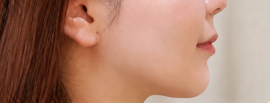 Jawline Contouring after treatment
