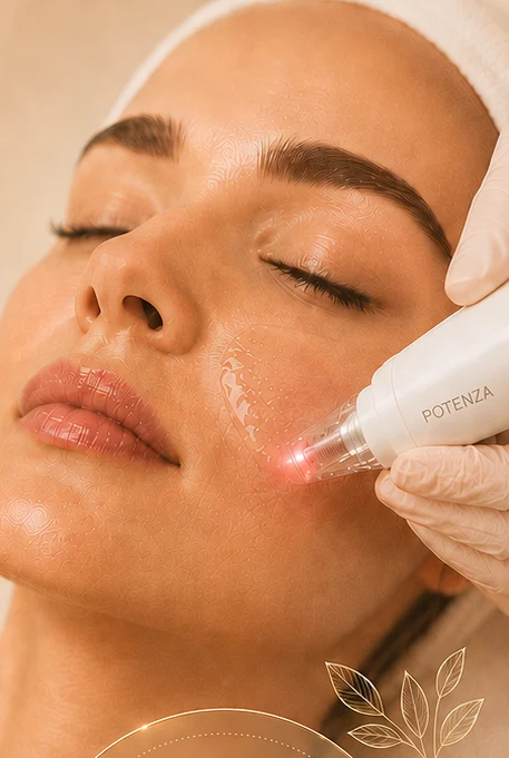 RF microneedling treatment